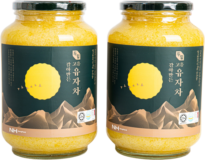 고흥 두원농협 갈아만든 고흥유자차, 2kg, 1개입, 2개