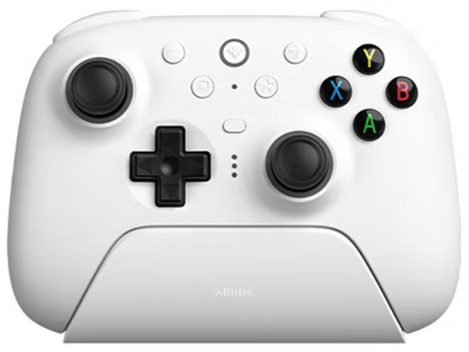 8BitDo Ultimate 8 비트 도틀 얼티메이트 2세대 게임패드 3모드 Steam RGB type-C타입, Ultimate 화이트