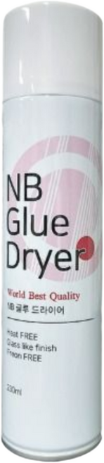 국산 NB 네일 글루 드라이어 스프레이, 1개, 230ml