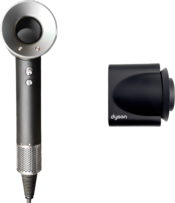 다이슨 슈퍼소닉 헤어드라이어 오리진 1600W, 483886-01, 블랙 + 니켈