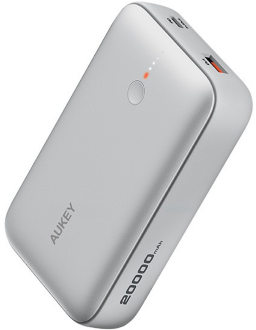 Aukey CUBIE 20000mAh PD 快充行動電源 PB-Y57, 星光白