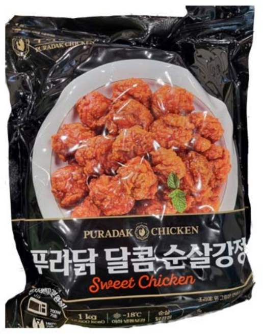 푸라닭 달콤 순살강정 1kg, 1개