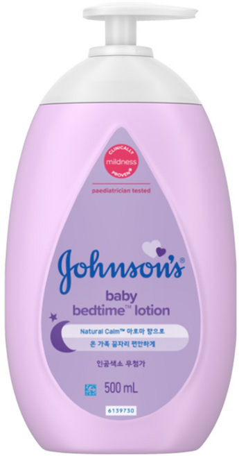 존슨즈 베이비 베드타임 로션, 1개, 500ml