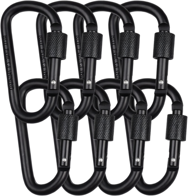 캠루이스 카라비너, 블랙, 8개