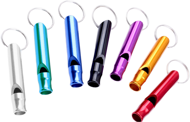 (칼라 스텐 호루라기 1호 1P+1P+1P=3P), 블루, 3개