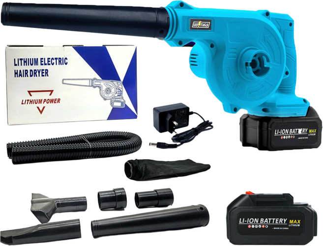 우스틴스 무선으로 간편한 강력 에어건 불고빨고 365 무선 핸디 송풍기 청소기 WLYL-005, 배터리 1개, 1개