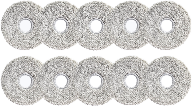 비브랜드 호환 존알 JONR P20 PRO 로봇 진공 청소기 물걸레, 1세트, 물걸레 10개