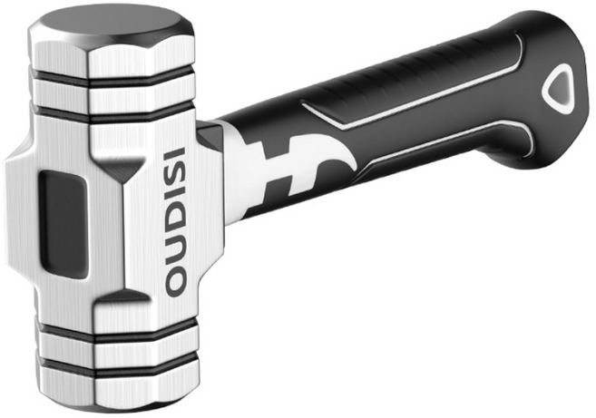 우이지아 다용도 숏핸드 팔각망치 고탄소강망치, 1개