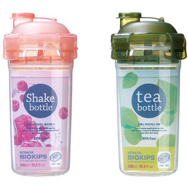 코멕스 바이오킵스 쉐이커용기 차통 500ml, 1개