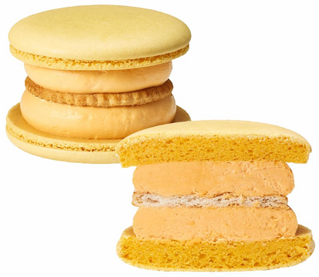 위드쿡 개별포장 제크황치즈 마카롱(냉동), 25개, 33g