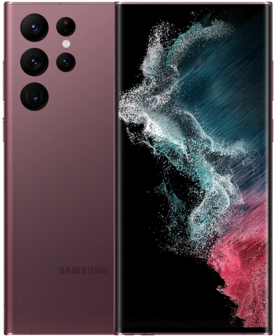 삼성 갤럭시 S22울트라 (SM-S908N) 공기계 미사용 새제품 256GB 512GB, 본체 단품, 버건디