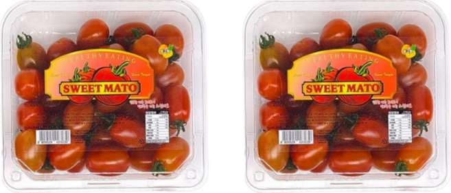 맛꾼 스테비아 방울토마토 대추방울토마토 토망고 설탕 토마토, 스테비아 방울토마토 500g, 2개