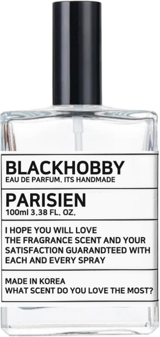 [3+1] 블랙하비 피오니 베스트 10종 드레스퍼퓸 / 사탕수수 발효 베이스 사용, 1개, 100ml, 401. 파리지엥