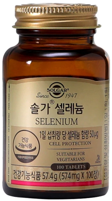 솔가 셀레늄, 100정, 1개 - 쿠팡
