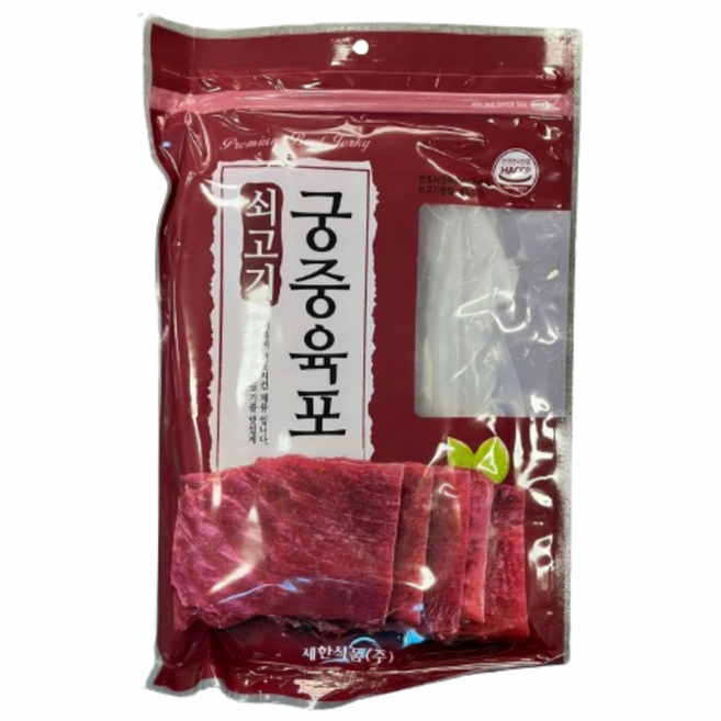[초이스건어물] 쇠고기 궁중 육포 900g 500g, 1개