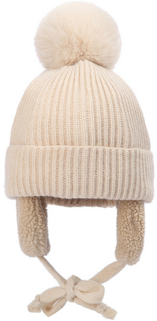 피앤제이스토어 아동용 귀달이 니트 모자