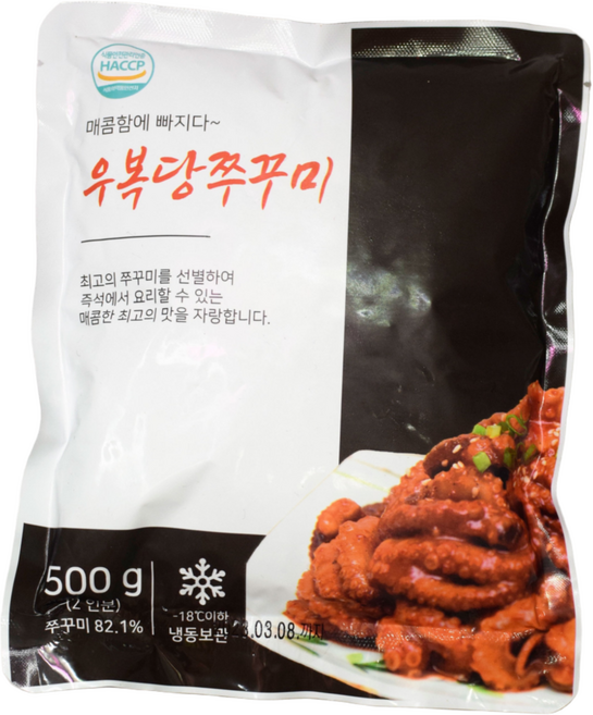 간편하게 즐기는 매콤 쭈꾸미 볶음 500g, 1개