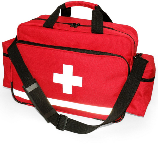 [케이솔루션] 구급가방 구급파우치 구급낭 특대형 메는가방 빈케이스 구급함 구급상자, 1개