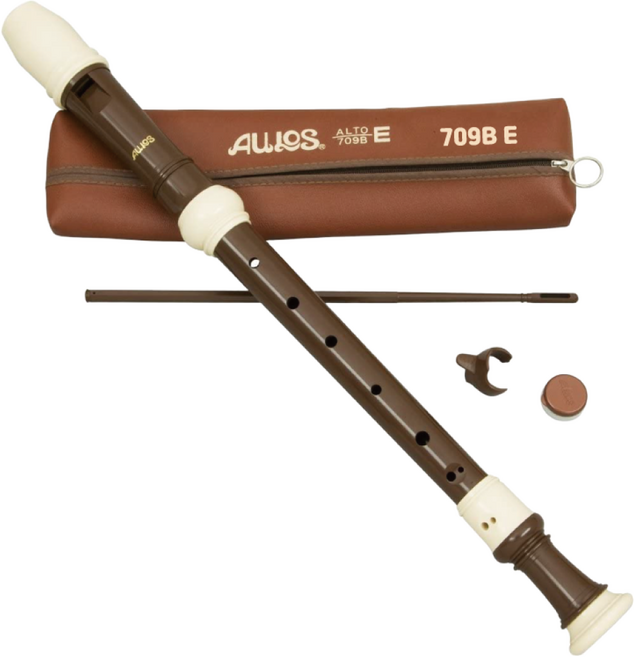 [AULOS] 아울로스 알토 리코더 바로크식 709B ALTO RECORDER, 단품, 1개