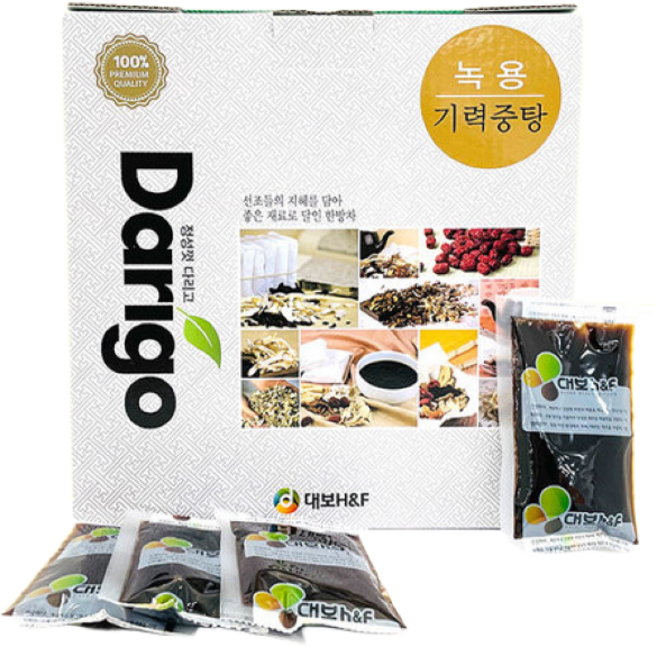 제천허브 녹용기력보중탕 100mL x 50포 한방차 액상차 건강차, 1박스