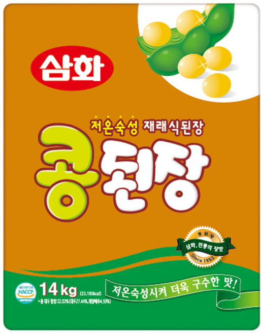 삼화식품 콩된장, 14kg, 1개