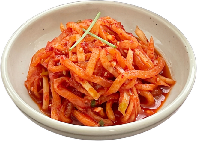 젓갈이 안들어간 서울식 당일생산 순자네김치 무생채1kg (비닐), 1개, 1kg
