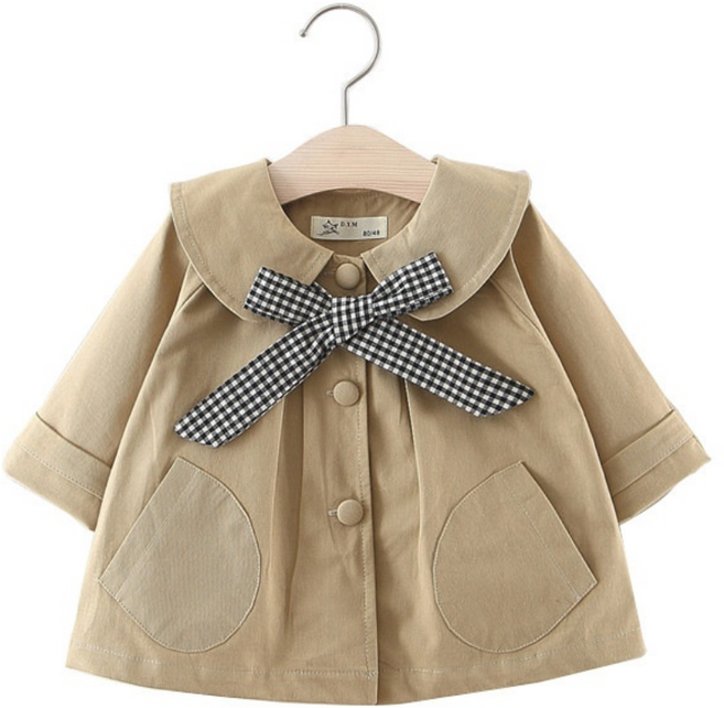 * * 블링래빗 여아 리본 점퍼 자켓 트렌치코트 간절기 봄가을 여아옷