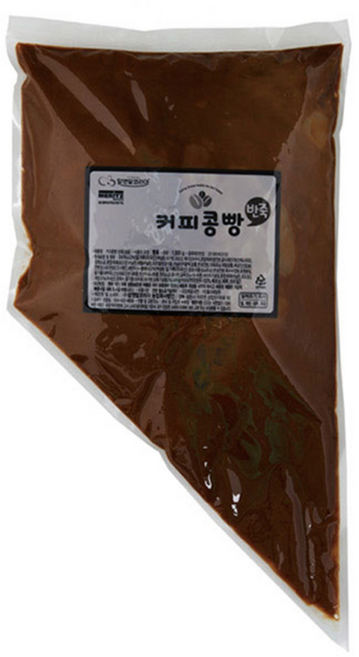 커피콩빵 반죽 커피맛, 1kg, 1개