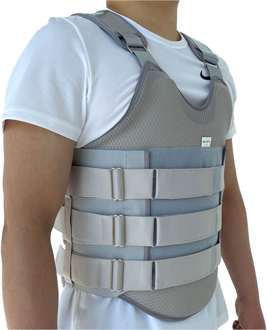 신진바이오 의료용 허리보조기 TLSO 척추 허리 보호대 지지대 복대 RB4, 1세트