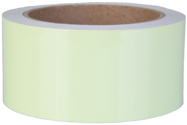 형광 야광테이프 시트 야간 그린 축광 형광테이프 화살표 안전 표시 계단 스티커, 1개