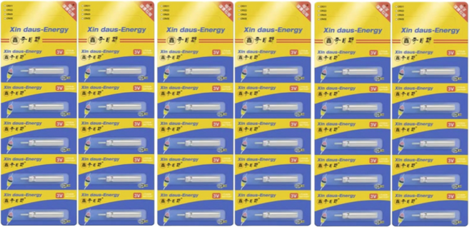 전자찌 배터리 CR311 CR322 CR425 CR435 100개입, 1개