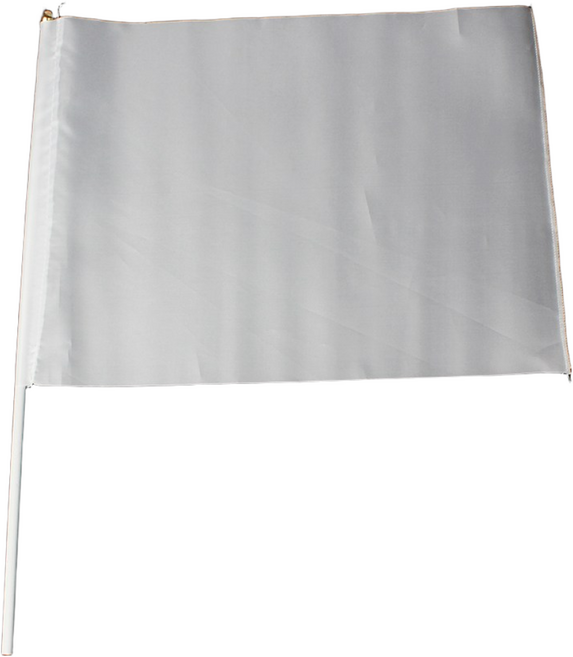 파티로 튼튼한 응원깃발 30cmx40cm 깃발춤 응원용 운동회 깃발, 30x40cm_화이트, 1개