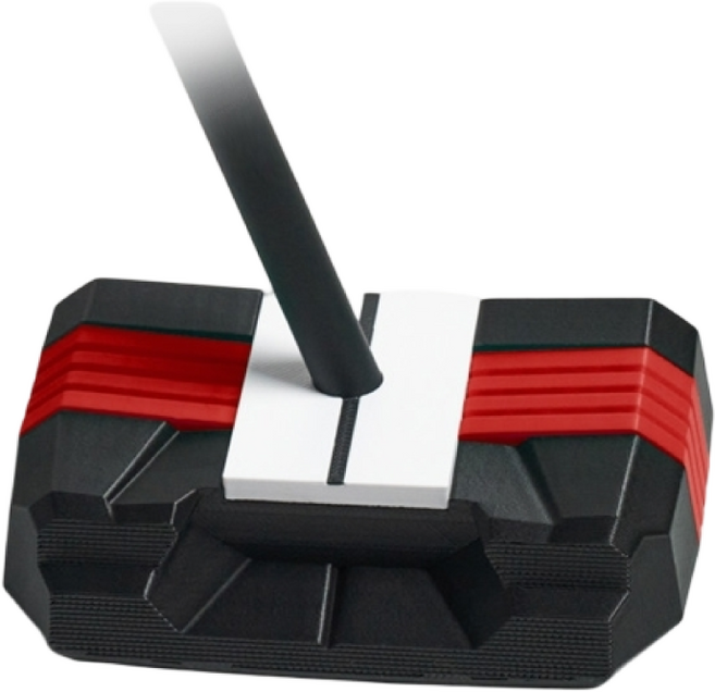 [이용희 프로 사용 퍼터][주문제작]굴림채 ZET 제로토크 블랙 제로스틱 유광 스틸샤프트 퍼터 32~35인치 말렛형, 레드 35 대한민국