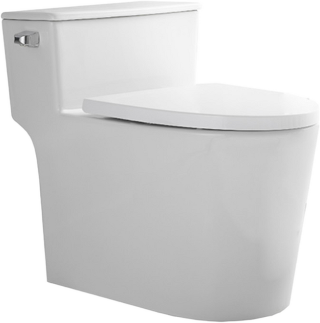 [한샘바스] HSB-600 욕실 화장실 원피스 치마형 양변기 (양변기부속 댐퍼시트 정심 포함)