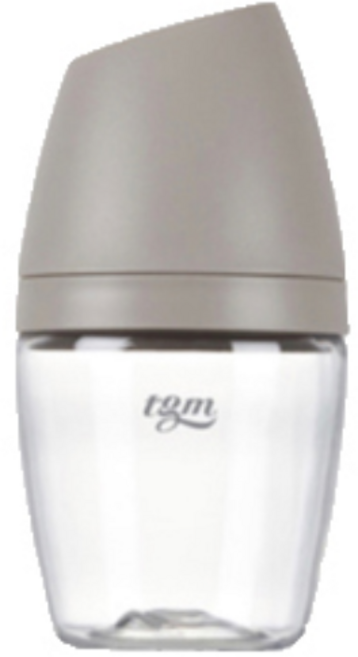 티지엠 트라이탄 쌀알 젖병, 웜그레이, 1개, 160ml