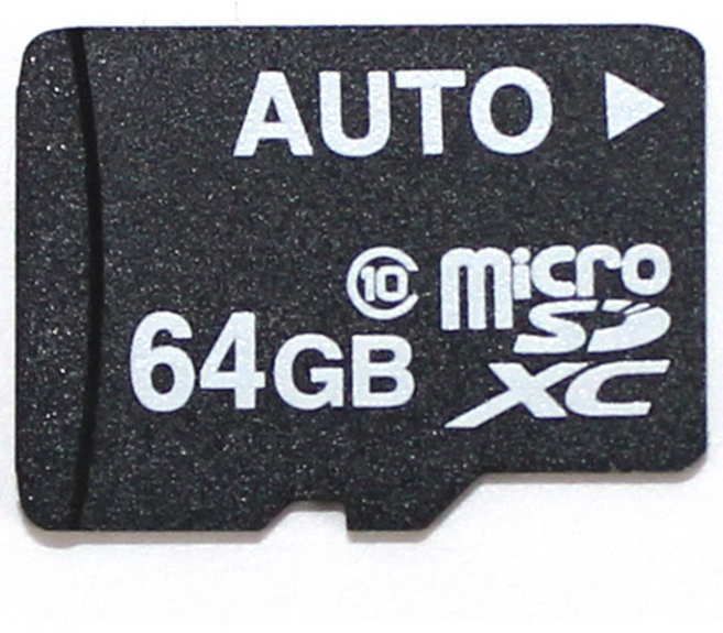 쿼드아이 고성능 마이크로 SD카드 64GB Class 10 핸드폰 블랙박스, 1개