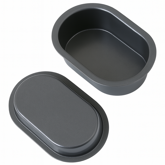 계란빵틀 1구 - 국산 미니오븐팬 / 테프론코팅 / 홈베이킹 간식틀 / 방학간식 추천템, 4개