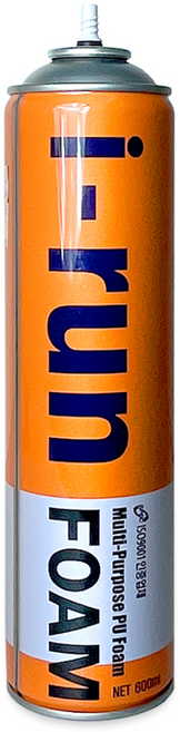 이런폼 우레탄폼 일회용 누리폼 충진용 단열 스트로우 타입, 15개