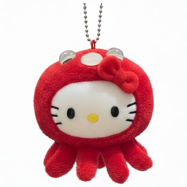 에이오알비 문어 키티 인형 키링