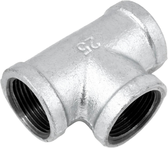 백속티 백나사티 배관부품 철배관 백속T 배관부속, 1개