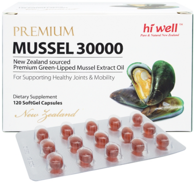 하이웰 프리미엄 초록입홍합 오일 30000 120캡슐, 120정, 3개