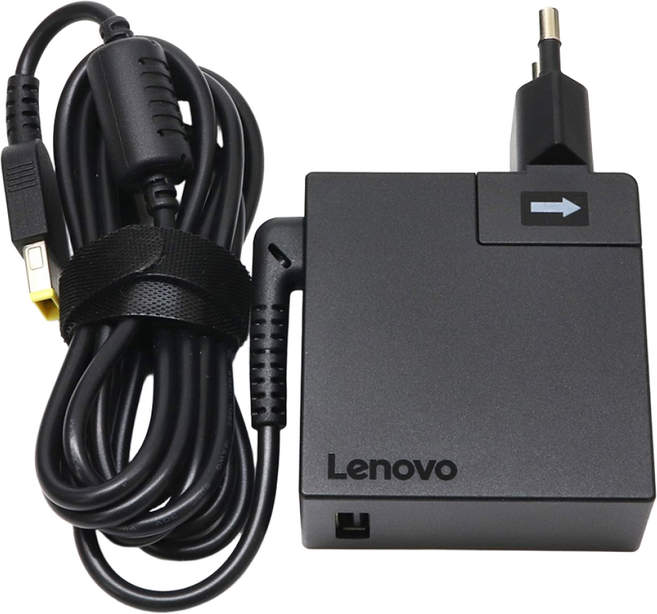 레노버 정품 20V 3.25A Slimtip 65W 일체형 트레블 어댑터 USB포트, 1개