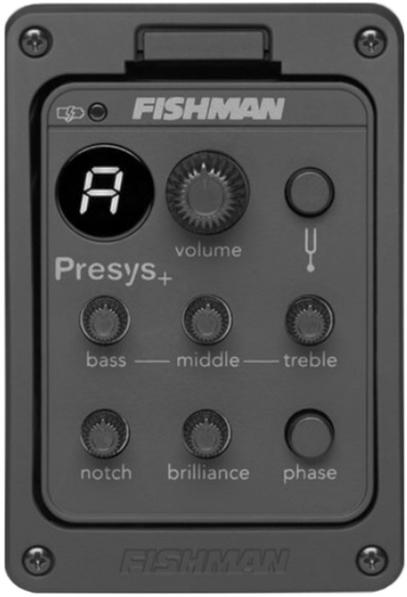 신형 피쉬맨 presys blend 튜너 마이크 내장 온보드 통기타 픽업, 1개