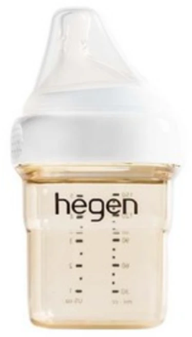 헤겐 PPSU 엄마가슴 애착젖병, 혼합 색상, 150ml, 1개 - 쿠팡