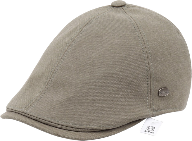 비토스 피에르가르뎅 25S/S 사각패치 스판 경량 헌팅캡 파크골프모자 도리구찌 모자