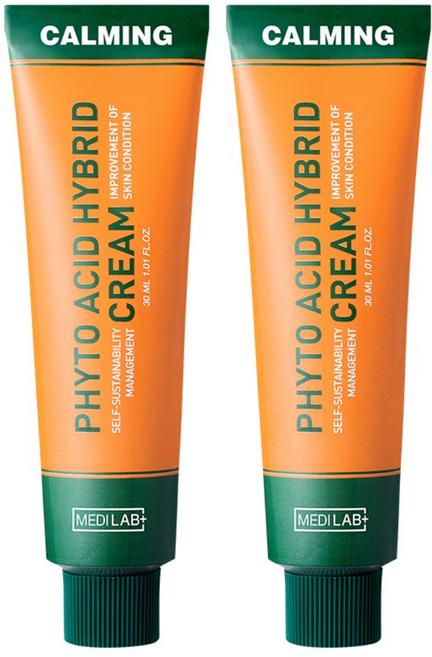 메디랩 피부진정 면역 자생력케어 파이토산 하이브리드 크림, 2개, 30ml