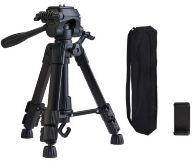 주닉스 T-60 스마트폰 유튜브 라이브 방송 삼각대, 1개