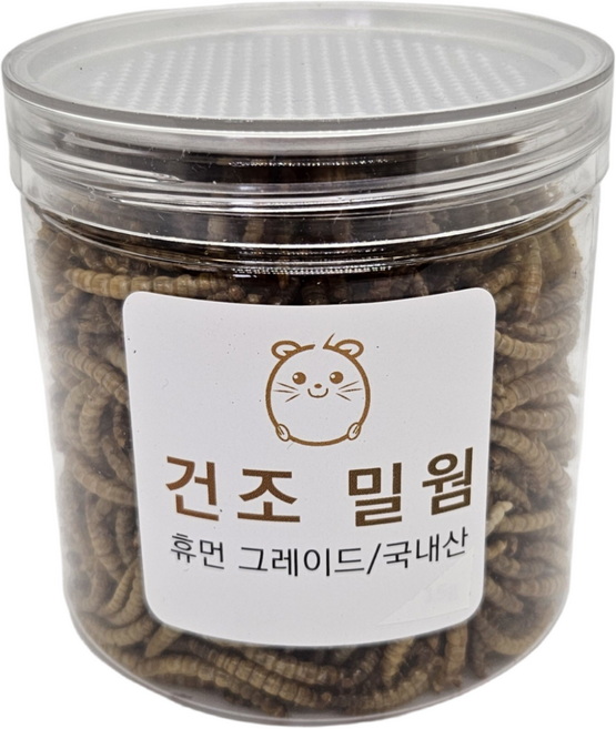 프로틴팩토리 국내산 건조밀웜 40g 단백질간식 반려동물간식 고양이 강아지 새 파충류 애완동물 사료, 1개