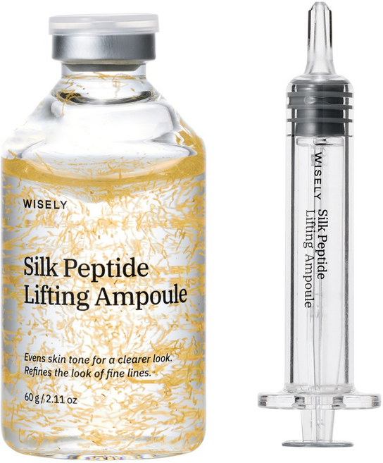 와이즐리 콜라겐 실 리프팅 실크 펩타이드 탄력 앰플, 녹는실앰플 EGF 펩타이드 콜라겐 실 리프팅 실크 1병, 1개, 60ml