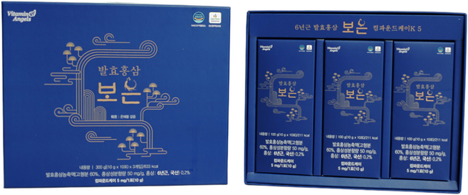 발효홍삼 보은 (CK케이 5mg 스틱 포장) 10g x 30포, 300g, 1개